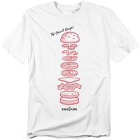 spongebob squarepants camiseta krabby patty para hombre