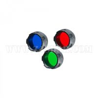 set filtros linterna walther tactical xt 33 mm rojo verde y azul u37037