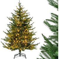 136cm arbol de navidad artificial costway 100 x 100 x 136 cm