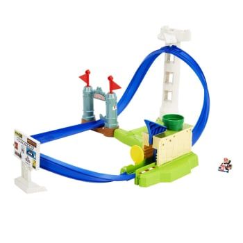 Hot Wheels Mario Kart Circuito Slam Pista de Coches de Juguete +5 Años