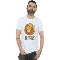disney camiseta the lion king my daddy is king para hombre