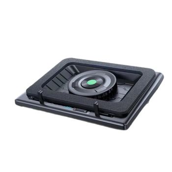 Llano V16 Radiador de aire comprimido para portátil con ventilador turbo de 14 cm 2800 RPM control inteligente AI RGB pr