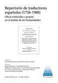 repertorio de traductores espanoles 1750-1900