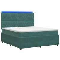cama tapizada 144x200x1405 cm  - verde