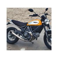 silenciador de escape ducati scrambler 800 desert sled e4 mass hot rod