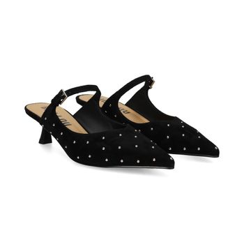 Bibi Lou Zuecos Mujer - Negro Talla 40