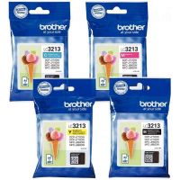 brother lc3213val pack de 4 cartuchos de tinta cianmagentaamarillonegro