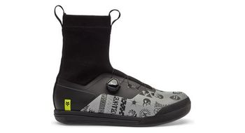Zapatillas fox union boa   all weather lunar edicion especial pedal plano gris negro