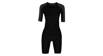 Traje de competicion orca athlex aero gris plata para mujer