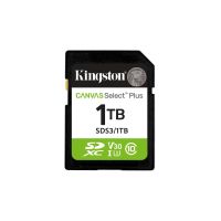 tarjeta sd kingston canvas select plus gen3 1 tb 150 mbs uhs-i u3 v30