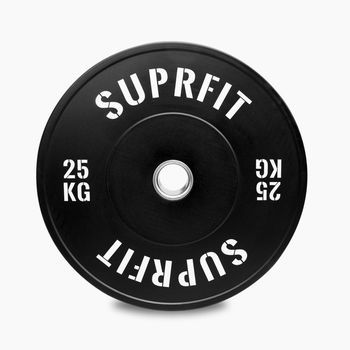 Placa De Parachoques Suprfit Econ Logotipo Blanco (individual) - 25 Kg