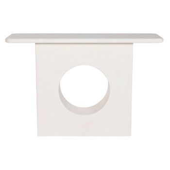 Consola Abeto Mdf 120x40x80 Blanco