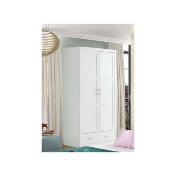 Armario Ropero 2 Puertas Con Estilo Moderno Y Gran Capacidad