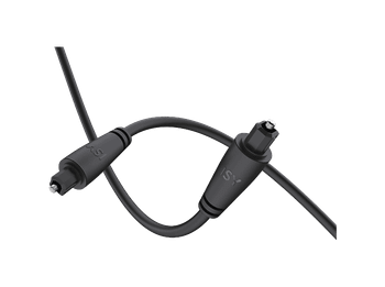 Cable óptico - ISY IAU-1025, 3 m, Negro