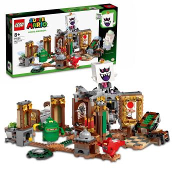 LEGO Super Mario - Set de Expansión: Juego embrujado de Luigi’s Mansion + 8 años - 71401