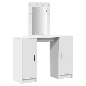 Mesa Tocador | Mesa De Maquillaje Con Puerta 102 X 33 X 135 Cm Madera De Ingeniería