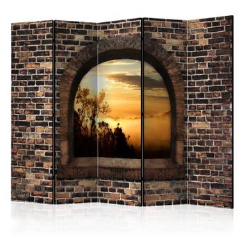Biombo - Stony Window: Morning Mist Ii (225x172 Cm)