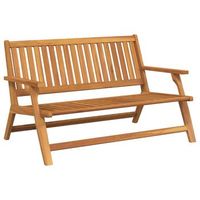 vidaxl banco de relajacion marron 122 x 78 x 73 cm