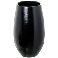 jarron negro brillo