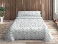 juego de sabanas gardenia casa campo polialgodon 5050 bajera 30 cm
