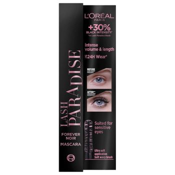 L’Oréal Paris - Lash Paradise Máscaras de pestañas 6.4 ml FOREVER NOIR