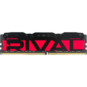 Memoria RAM Goodram Rival Radiant 8GB 1x8GB DDR4 3200MHz CL16 Roja
