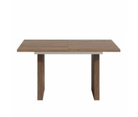 mesa de comedor extensible 140200x90 cm - 6-8 personas tablero rectangular tablero engrosado estilo sencillo - nogal