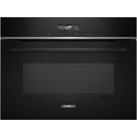 microondas siemens iq700 ce732gxb1 36 litros 1000w grill inverter tft integrable