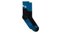 calcetines the north face hiking crew unisex negro azul