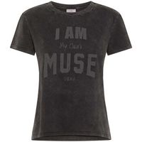 deha camiseta marbled graphic para mujer