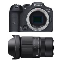 camara mirrorless canon eos r7 325mp 4k 16-300mm aps-c wifi bluetooth