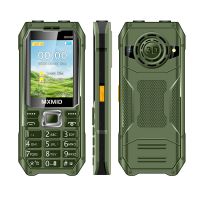 mxmid q6000 mini 2g gsm de 24 pulgadas doble sim 1800mah fm botones grandes duales linternas led tipo-c telefono movil