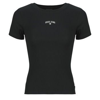 Guess Camiseta GJ SS CN RIB EMBRO para mujer