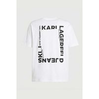 karl lagerfeld camiseta reg back frame tee para hombre