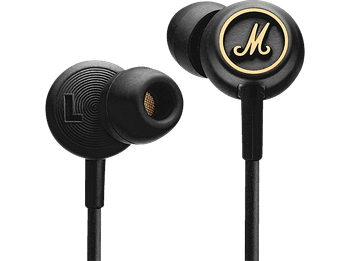 Auriculares de botón - Marshall Mode EQ, Botón ecualizador, Micrófono, Negro