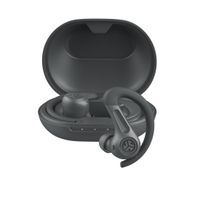 jlab sport auriculares true wireless stereo tws gancho de oreja llamadasmusica bluetooth grafito
