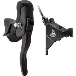 Campagnolo Maneta Freno/cambio Super Record Eps Izquierda Hidr. 2v 160 Mm Pinza Del. Flat Mount Negr