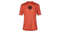 maillot de manga corta fox ranger  lab headnaranja