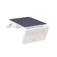 sky solar sensor - lampara led solar con sensor de movimiento y crepuscular 8 w 1600 lm 4000 k ip54 - beneito faure - negro