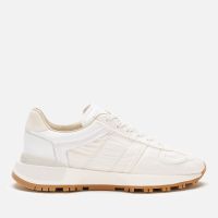 maison margiela womens 5050 runner trainers - white - uk 8