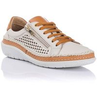 48 horas zapatillas blucher calado - piel para mujer