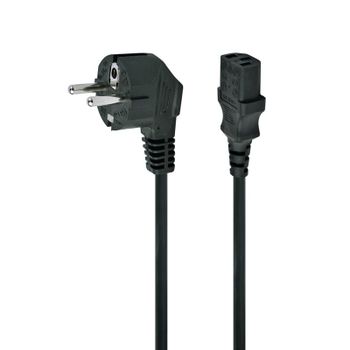 Cable de alimentación Gembird CC-PSU-IEC Schuko CEE7/4 a C14 1,8 m negro 6A