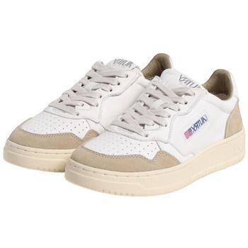 Autry Deportivas Moda Baskets Medalist Low cuir de vache para mujer