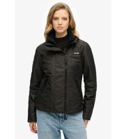 superdry para mujer w5011885a chaqueta wind negro xs casual poliester reciclado sostenible