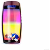 altavoz bluetooth sonic el erizo con luces 15 cms