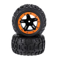 2 neumaticos ruedas llantas para hbx 16889 116 coche rc piezas de repuesto m16038
