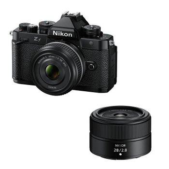 Cámara Mirrorless Nikon Zf 24.5MP Sensor Full-Frame + Objetivos 40mm f/2 SE y 28mm f/2.8