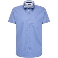 cappuccino italia camisa manga corta toscana stretch para hombre