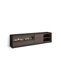 mueble tv manilva-02 con chimenea electrica integrada