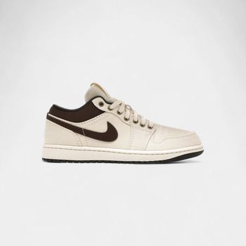 Nike Zapatillas Jordan 1 Low Premium Pale Ivory Off Noir Baroque Brown para hombre